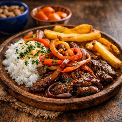 Lomo Saltado - Peruanisches Rindfleischgericht